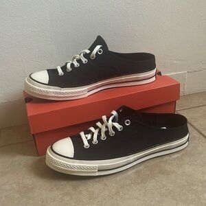 Black Converse Mules Men’s size 10